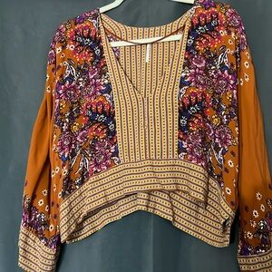 Free people top blouse